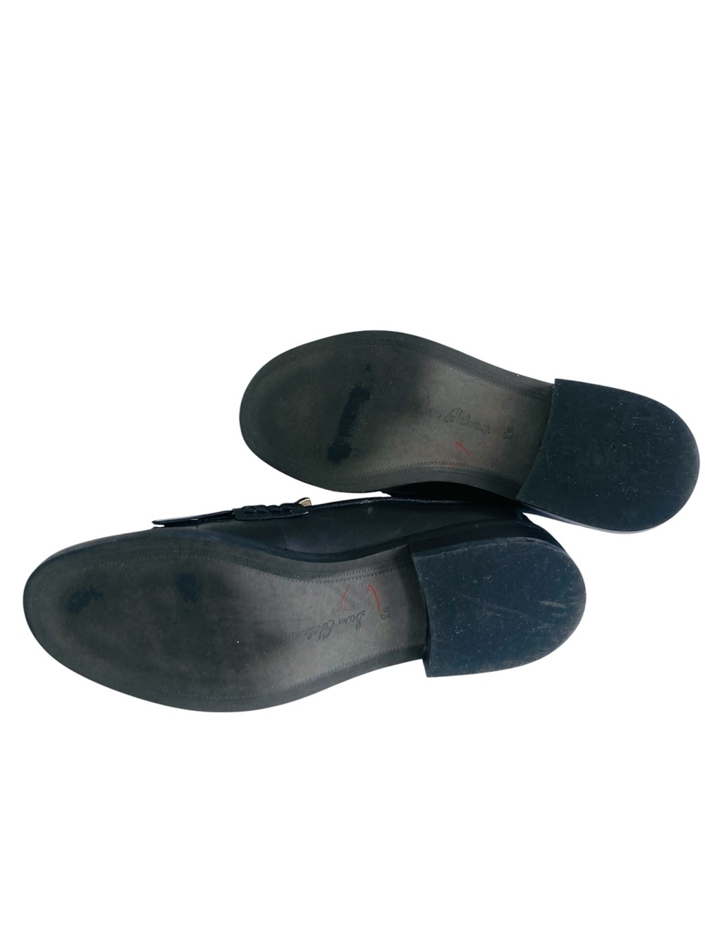 Sam Edelman Cammi Black Leather Loafers Size 8.5 - Picture 7 of 9